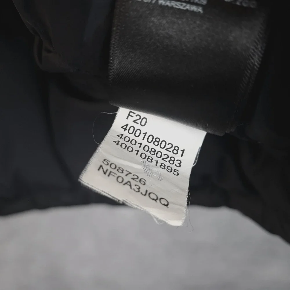 The North Face Nuptse Vest Mens 2XL Black 700 Down Puffer Hooded NF0A3JQQ